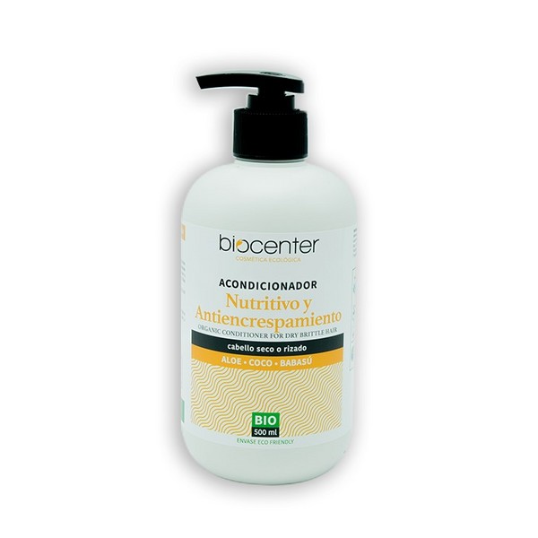 Acondicionador Nutritivo Antiencrespamiento 500 Ml. (Biocenter)