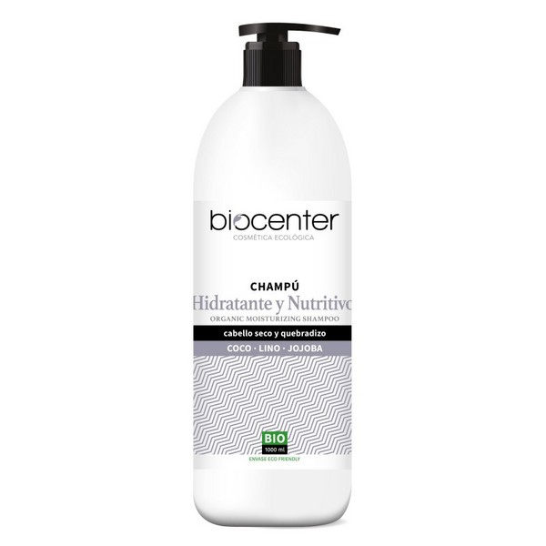 Champu Hidratante Nutritivo Cab. Seco Coco/Lino/Jojoba 1000Ml (Biocenter)