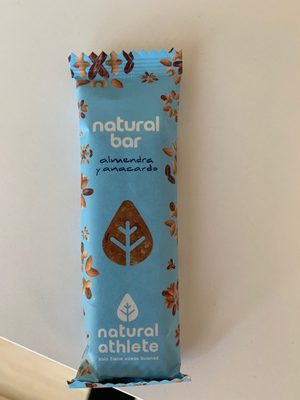 Barritas Almendra Anacardo 40 Grs.(Natural Athlete)