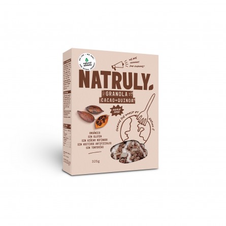 Granola Cacao Coco Y Quinoa 325 Grs. (Natruly)