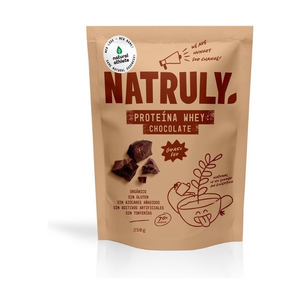 Proteina Whey Chocolate 350 Grs. (Natruly-Natural Athlete)