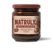 Crema De Cacao Y Avellanas 300 Gr. (Natruly)