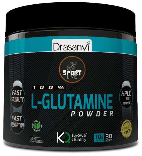 L-Glutamina Sport Limon Bote 300 Grs. (Drasanvi)