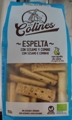 Colines Espelta Sesamo Comino Bio 150 Grs. (Ecosana)