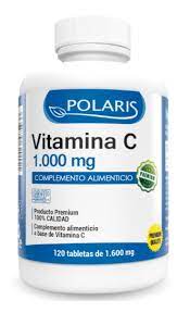 Vitamina C 1000 Mg. 120 Tabletas (Polaris)