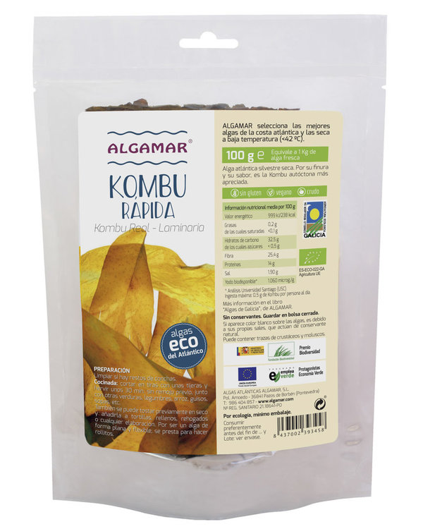 Alga Kombu 100 Grs. (Algamar)