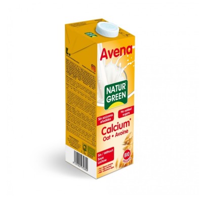 Bebida De Avena+Calcio 1 L. (Naturgreen)