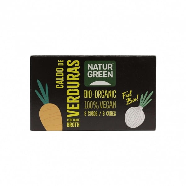 Caldo De Verduras 8 Cubitos (Naturgreen)