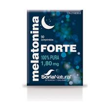Melatonina Forte 100% Pura 1.8 Mg.  90 Compr. (Soria)