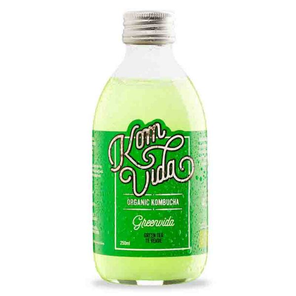 Kombucha Komvida Greenvida Te Verde Bio 250 Ml.