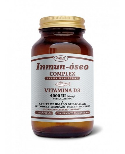 Inmun Oseo Complex Omega 3 Vit. D3 4000Ui 120 Caps. (Eveun)