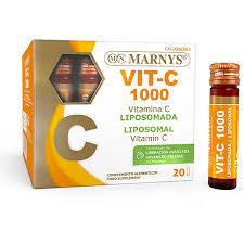 Vitamina C 1000 Mg. Liposomada 20 Viales (Marnys)