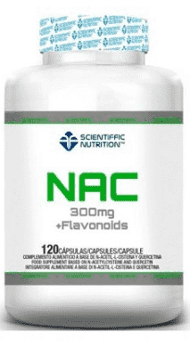 Nac Flavonoides 120 Caps. N Acetil Cisteina (Scientiffic Nutrition)