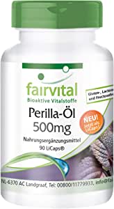 Aceite De Perilla 90 Caps. 500 Mg. (Fairvital)