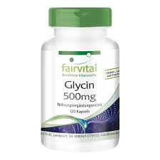 L-Glicina 500 Mg 120 Capsulas (Fairvital)