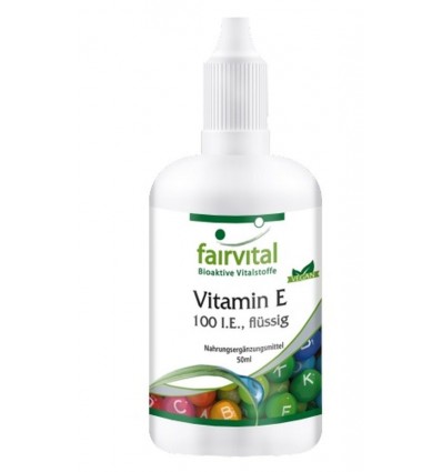 Aceite De Vitamina E 100 I.E. 50 Ml. (Fairvital)