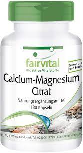 Citrato De Calcio 180 Tab. (Fairvital)