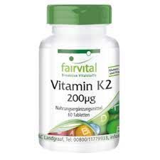 Vitamina K2 200 Pg 60 Tab. (Fairvital)