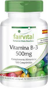 Niacina 500 Mg. *Vit. B3* 100 Tab. (Fairvital)