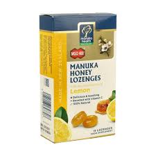 Caramelos Miel Manuka Y Limon Mgo 400+ 65 Grs. 15 Uds. (Manuka Health)