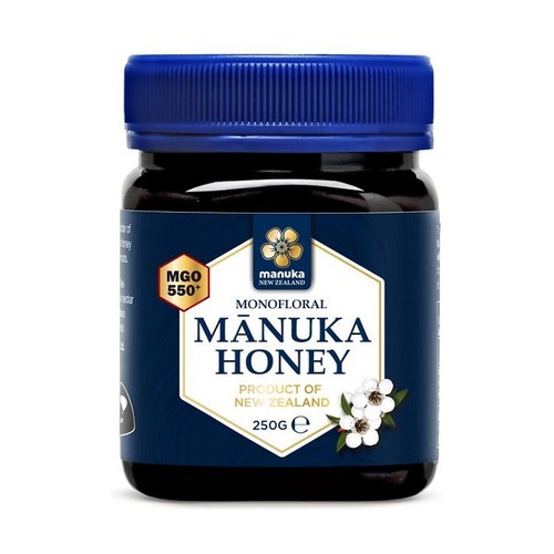 Miel De Manuka Mgo 550+ "Umf25" +250G. (Manuka New Zealand)