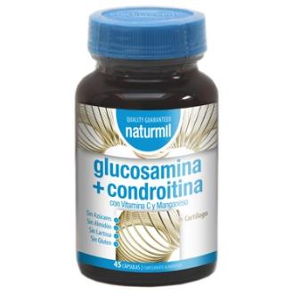 Glucosamina Y Condroitina 45 Caps. (Naturmil)