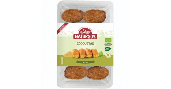 Platos Croquetas Mijo 200 Grs. (Natursoy)