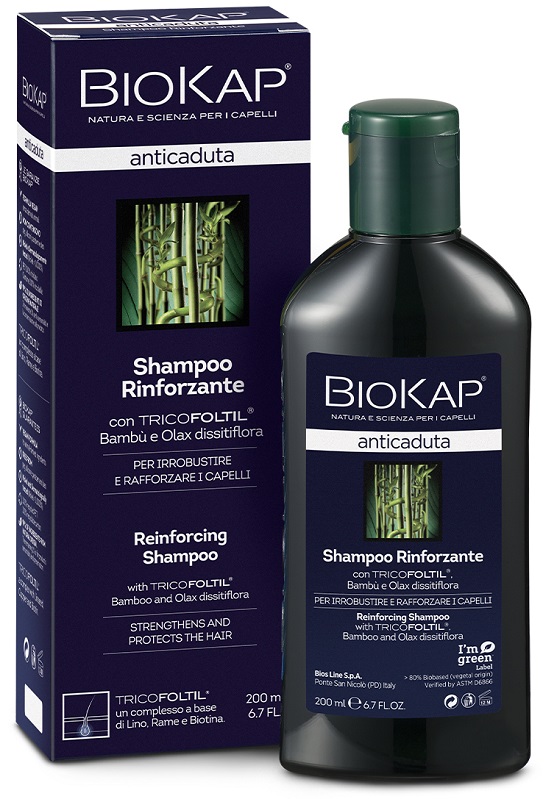 Champu Fortalecedor c/Tricofoltil 200 ml. (Biokap)