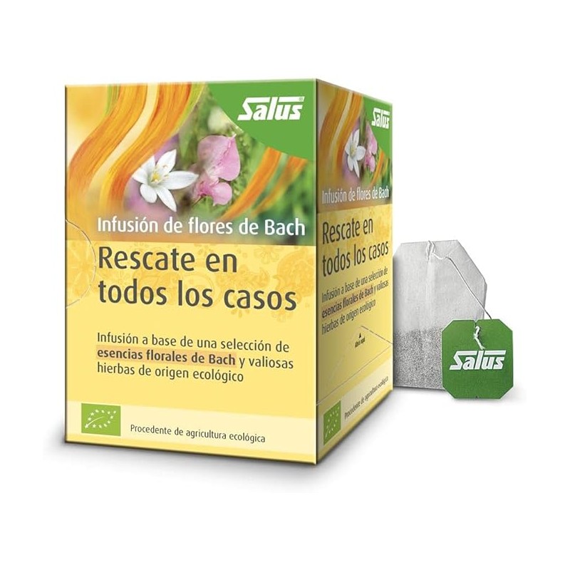 Infusion Flores Flores de Bach Rescate 15 bolsitas (Salus)