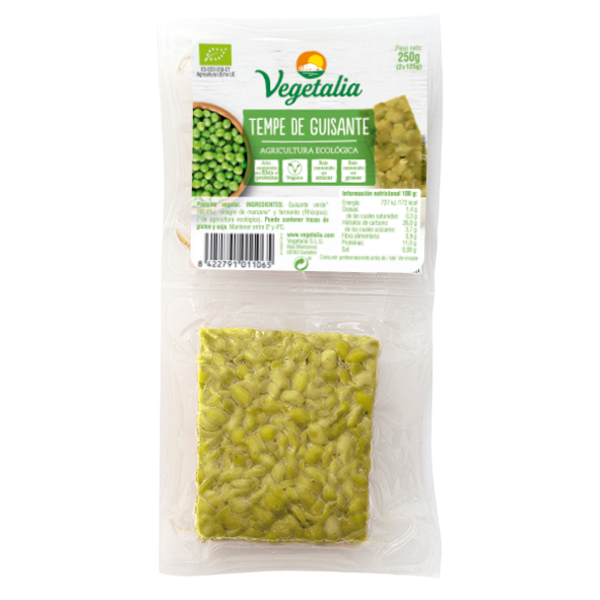 Tempe de guisante Bio 6*250 gr (Vegetalia)