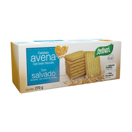 Galletas Salvado Avena 270 Grs.l (Santiveri)