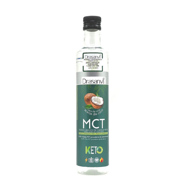 Aceite MCT Coco 500 ML Keto (Drasanvi)