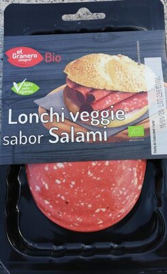Lonchas veganas sabor salami bio- 100GR ( Granero )
