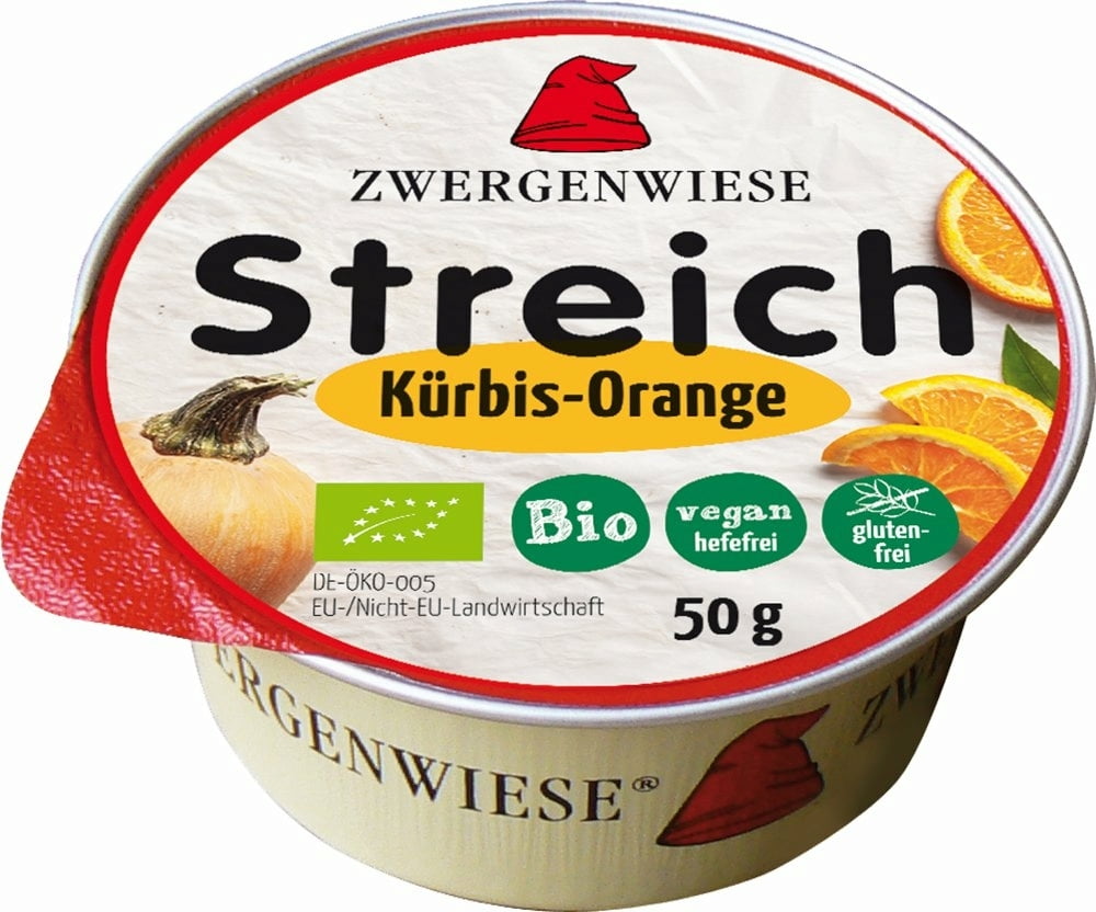 Pate Calabaza Naranja para untar 50 Grs.(zwergenwiese)