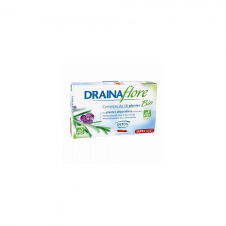 Drainaflore 20 ampollas  (Superdiet)
