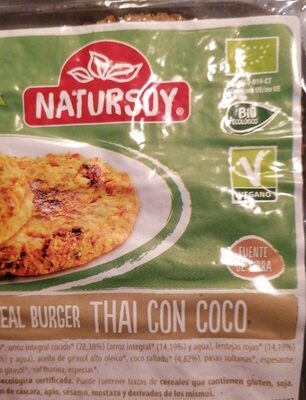 Hamburguesa Burguer Thai 2x100gr