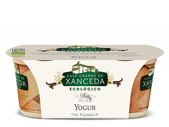 Yogur con vainilla 2*125 gr (Xanceda)
