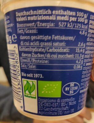 Yogur vainilla cereales crujientes 3,9% (Milchwerke)