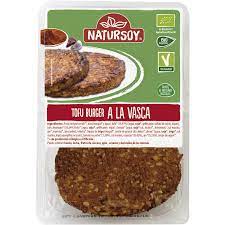 Hamburguesa Tofu a la Vasca 150 gR. (Natursoy)