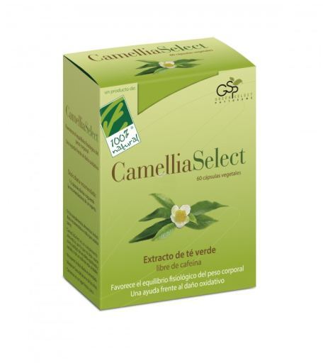 Camellia Select *Te Verde sin Cafeina* 60 Caps (100% Natural)