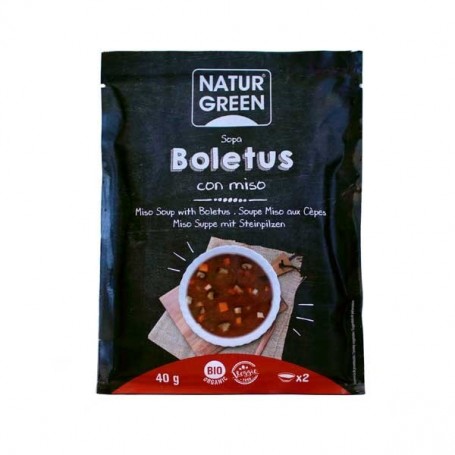 Sopa Boletus Miso Bio 40 Grs. (Naturgreen)