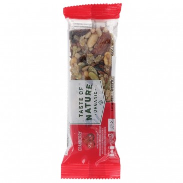 Barrita Arandanos Rojos Bio 40 Grs. (Taste Of Nature)