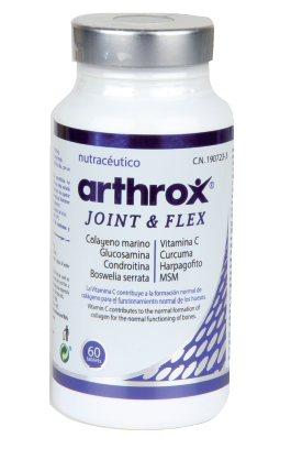 Arthrox Joint y Flex 60 Comp. (Nutraceutico)