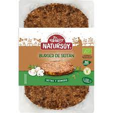 Hamburguesa Seitan Setas y Romero 180gr (Natursoy)