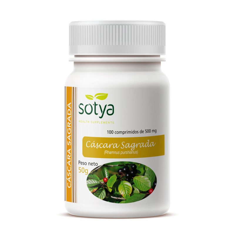Cascara Sagrada 500 mg. 100 Comp. (Sotya)