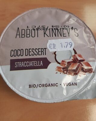 Postre coco con straciatela 125 ml (Abbot Kinneys)