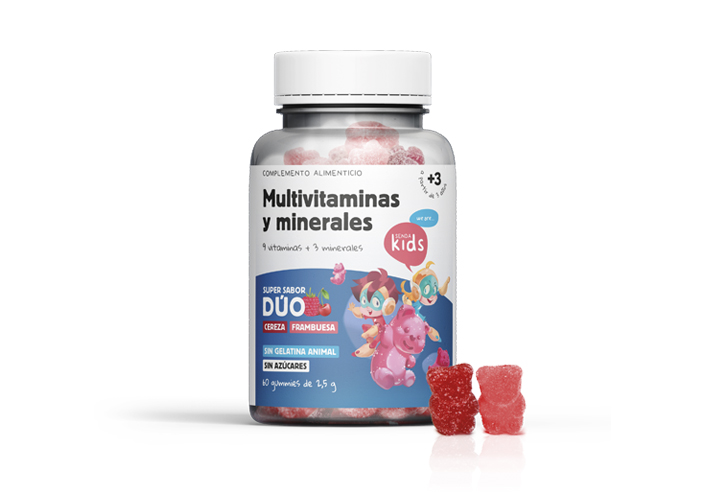 Gominolas Multivitaminico Mast. 60 gomitas (Herbora)