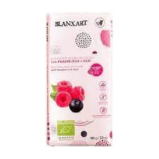 Chocolate Negro 70% Frambuesa y Acai Bio100 gr (Blanxart)