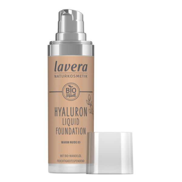 Maquillaje Fluido Hyalur Warm Nude 03  30 ml. (LaVera)
