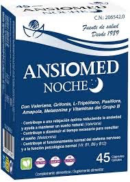 Ansiomed Noche 45 Cáps. (Bioserum)
